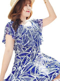 Large-Size Swimsuit Women Fatmm160 Pounds With Chest Cushions To Cover The Belly Mother Fattening Plus Dress Swimsuit Batch