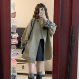 Qaqi Short Wind Coat Woman 2025 New Look This Year's Popular Small Sense