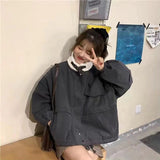 2025 Autumn And Winter New Thick Velvet Warm Work Clothes Women's Version Of Loose Fashion High-End Cold Jacket
