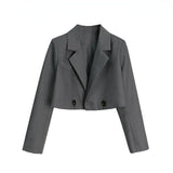 JK Small Suit Jacket Lady Small Small Short College Wind Students Spring And Autumn New Small Suit Top Women's Clothing
