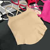 2874# Exploding Car Sewing Thread Sling Vest Cross-Back Care Machine All-In-One Chest Pad Sexy Large Bare Back