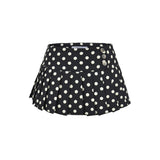 Hottie Sexy Wave Point Skirt Short Skirt Anti-Light Slim Slim Waist Half-Dress 100-Fold Skirt New