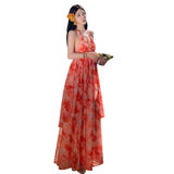 2025 New High-End Dress Seaside Resort Sling Leading Women's 2025 Summer Beach Dress